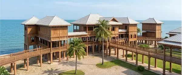 Mrigadayavan Sarayı: Teak ağacından yapılmış o meşhur ahşap saray mimarisi.